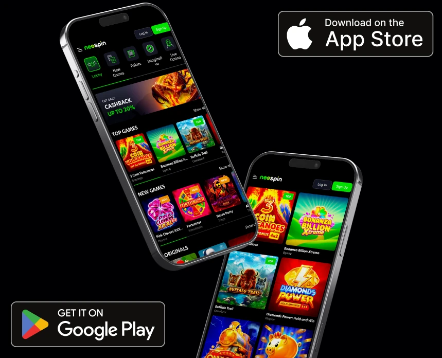 Neospin Mobile Login